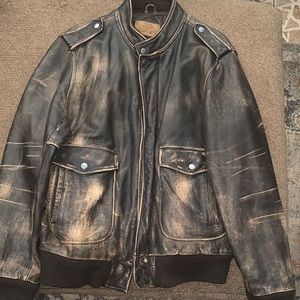 Used Men’s Leather Jacket